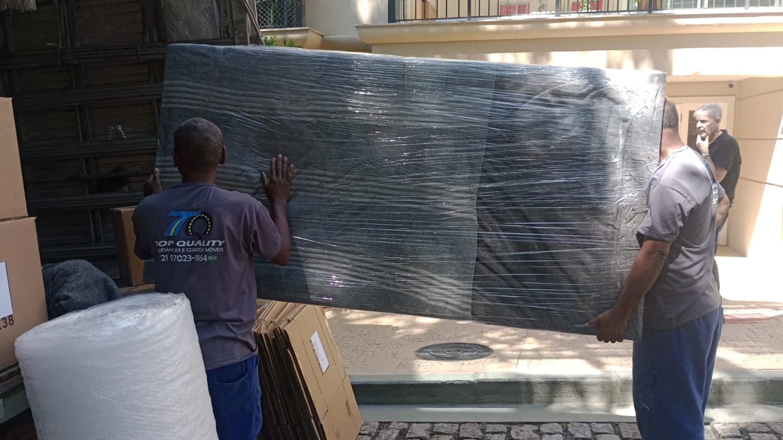 serviço de mudanças na Zona Sul do RJ