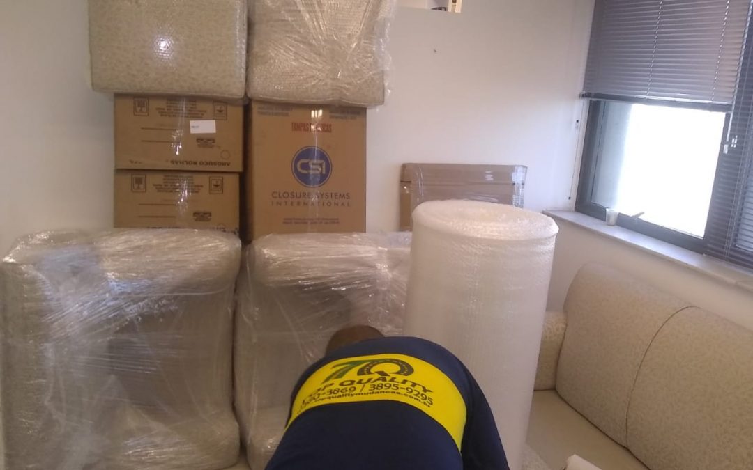 Entenda a importância de embalagens adequadas para os serviços de mudanças